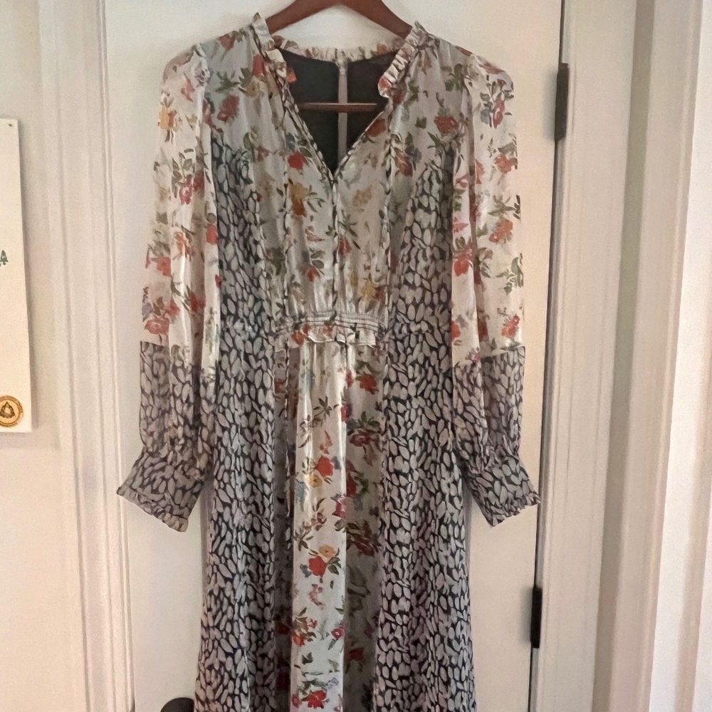 Current Air Boho Midi Dress